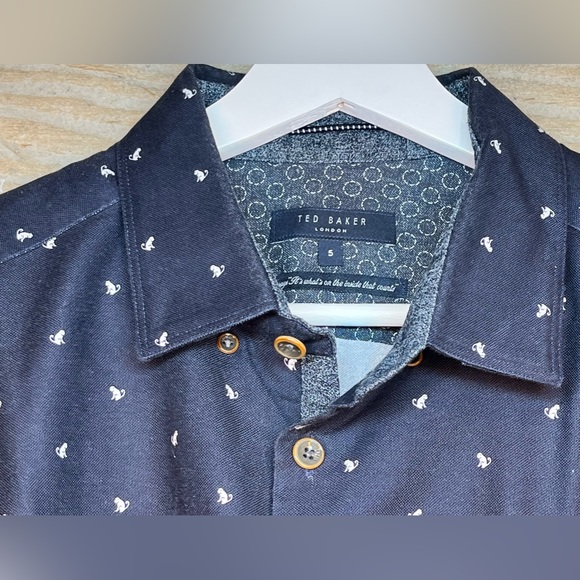 Ted Baker London Other - Ted Baker Chimsky Monkey Print Button Down